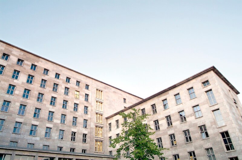 Das Finanzministerium in Berlin